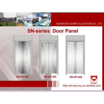 Panel de puerta de grabado de acero inoxidable para ascensor (SN-DP-304)